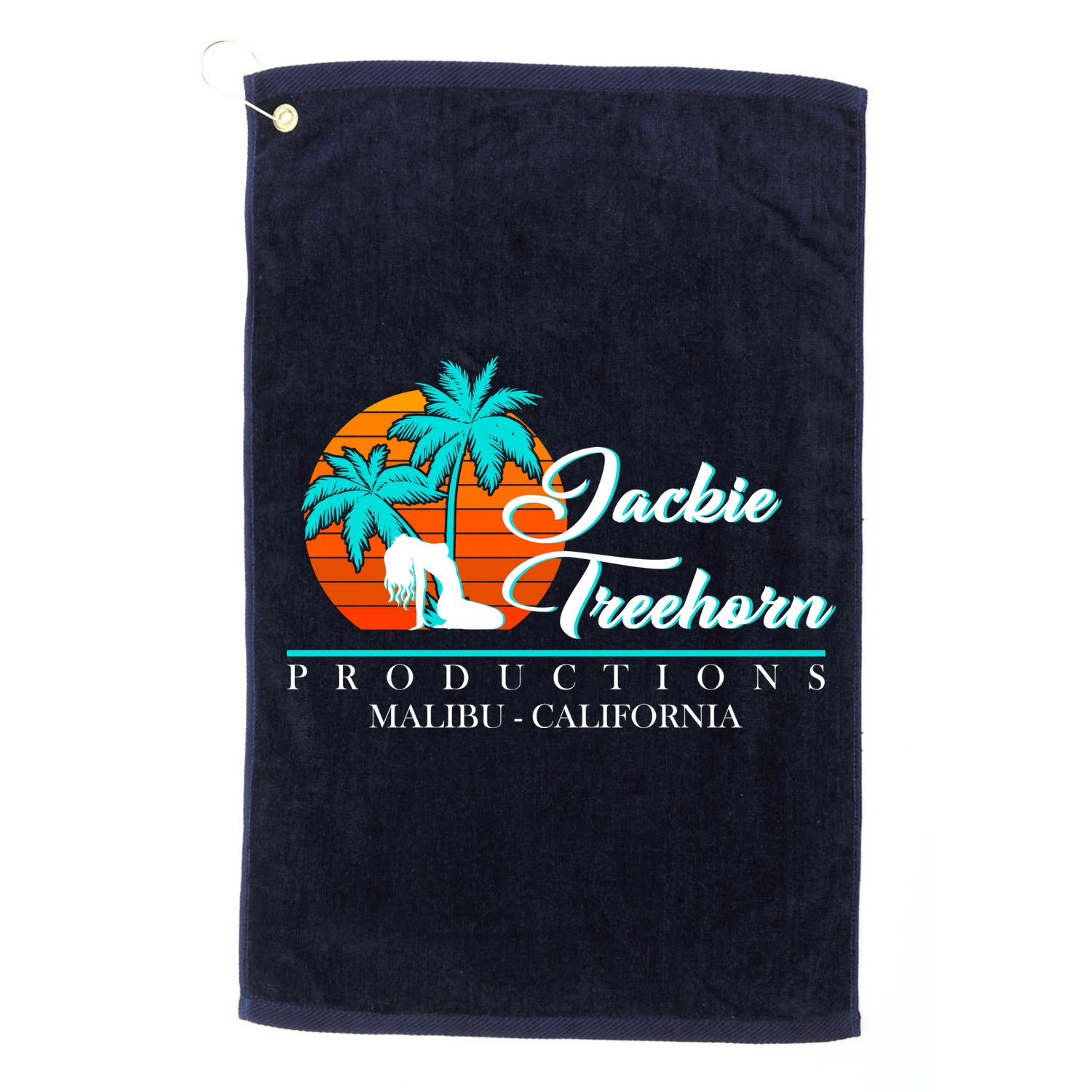 Jackie Treehorn Productions Golf Towel