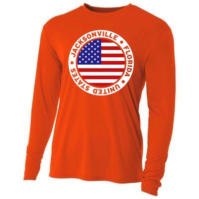 Jacksonville Florida USA Cooling Performance Long Sleeve Crew