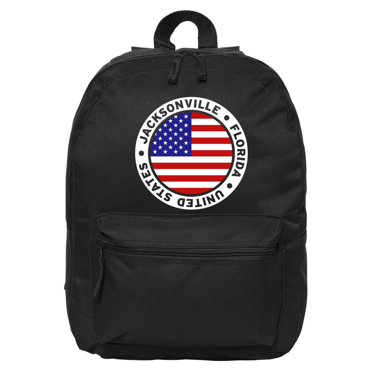 Jacksonville Florida USA 16 in Basic Backpack