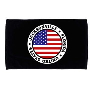 Jacksonville Florida USA Microfiber Hand Towel