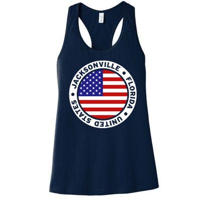 Jacksonville Florida USA Women's Racerback Tank