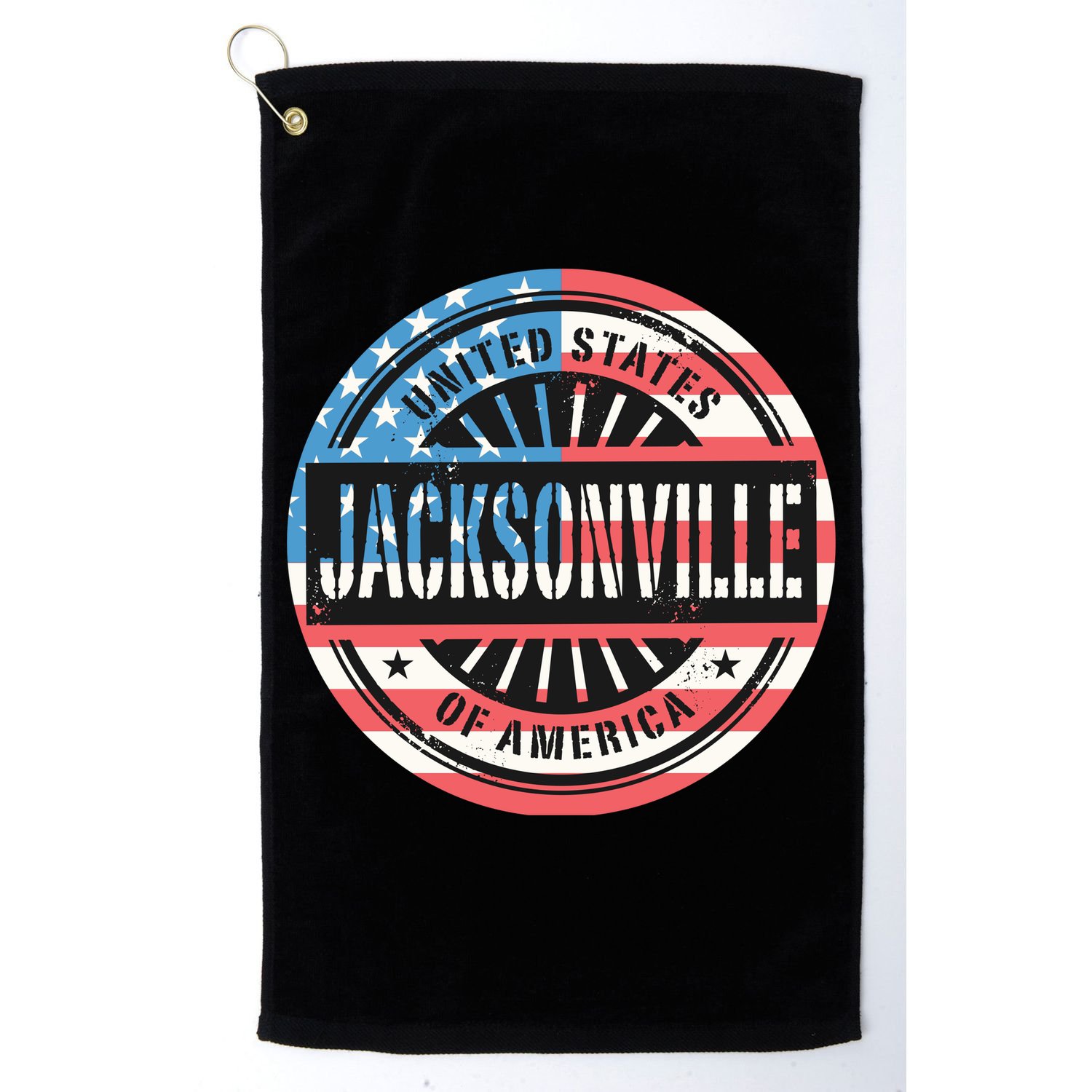 Jacksonville USA Golf Towel