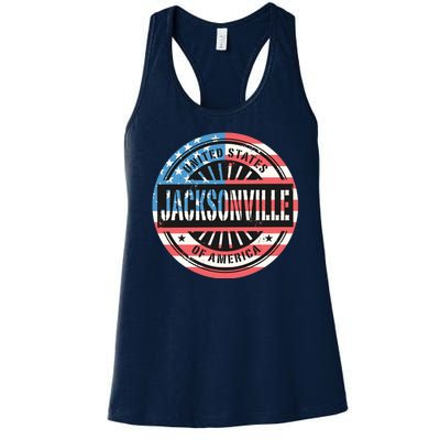 Jacksonville USA Women's Racerback Tank