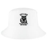 Just A Dad Who Always Came Back With The Milk Funny Cool Comfort Performance Bucket Hat