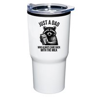 Just A Dad Who Always Came Back With The Milk Funny Tumbler