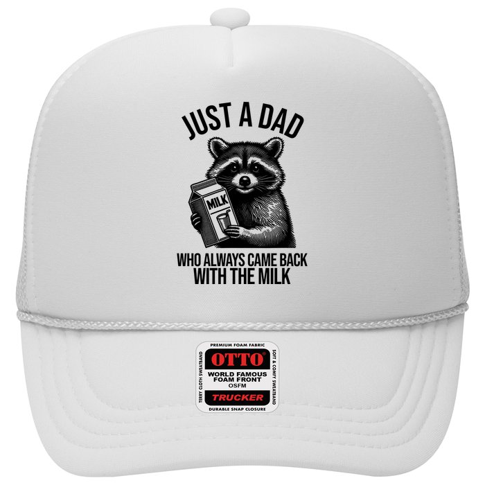 Just A Dad Who Always Came Back With The Milk Funny Hat
