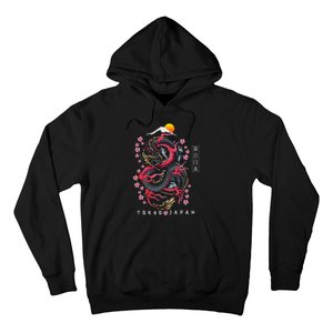 Japanese Aesthetic Dragon Tokyo Japan Hoodie