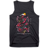 Japanese Aesthetic Dragon Tokyo Japan Tank Top