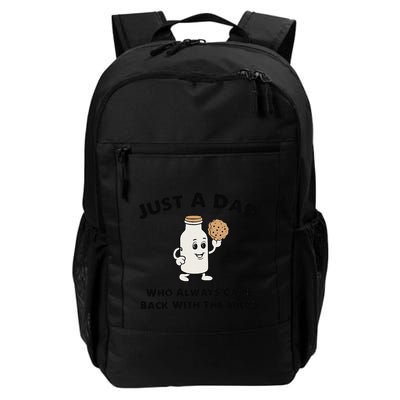 Just A Dad Who Always Came Back With The Milk Backpack