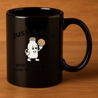 Just A Dad Who Always Came Back With The Milk 11oz C Handle Ceramic Mug