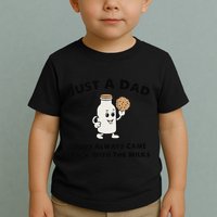 Just A Dad Who Always Came Back With The Milk Toddler T-Shirt