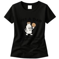 Just A Dad Who Always Came Back With The Milk Womens T-Shirt