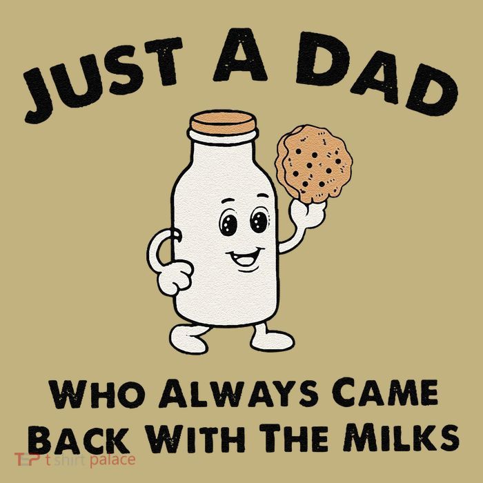 Just A Dad Who Always Came Back With The Milk Sustainable Beanie
