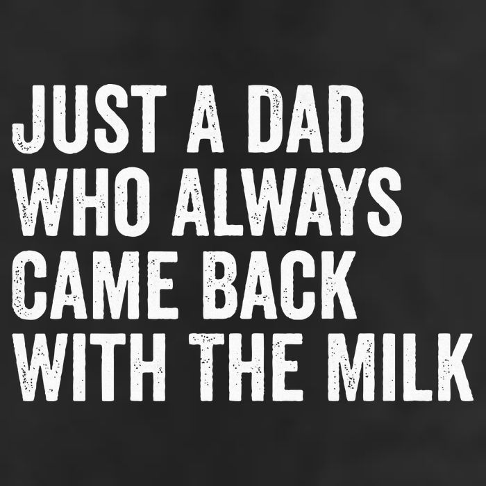 Just A Dad Who Always Came Back With The Milk FatherS Day Golf Towel