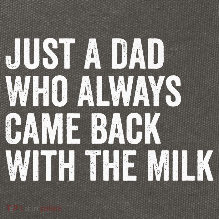 Just A Dad Who Always Came Back With The Milk FatherS Day Cotton Canvas Backpack