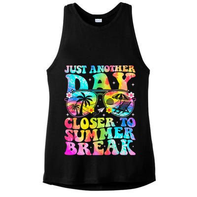 Just Another Day Closer To Summer Break Last Day Of School Ladies PosiCharge Tri-Blend Wicking Tank