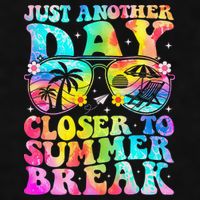 Just Another Day Closer To Summer Break Last Day Of School Ladies PosiCharge Tri-Blend Wicking Tank
