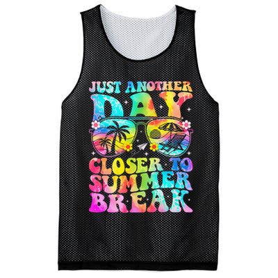 Just Another Day Closer To Summer Break Last Day Of School Mesh Reversible Basketball Jersey Tank