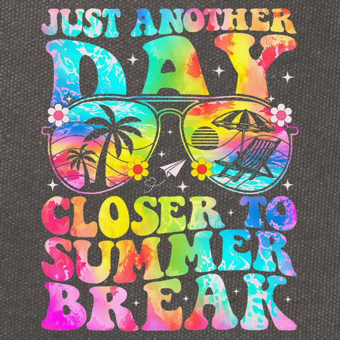 Just Another Day Closer To Summer Break Last Day Of School Cotton Canvas Backpack