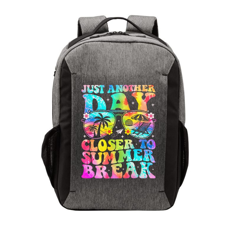 Just Another Day Closer To Summer Break Last Day Of School Vector Backpack