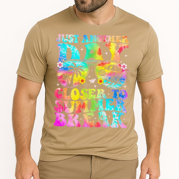 Just Another Day Closer To Summer Break Last Day Of School Cooling Performance Crew T-Shirt