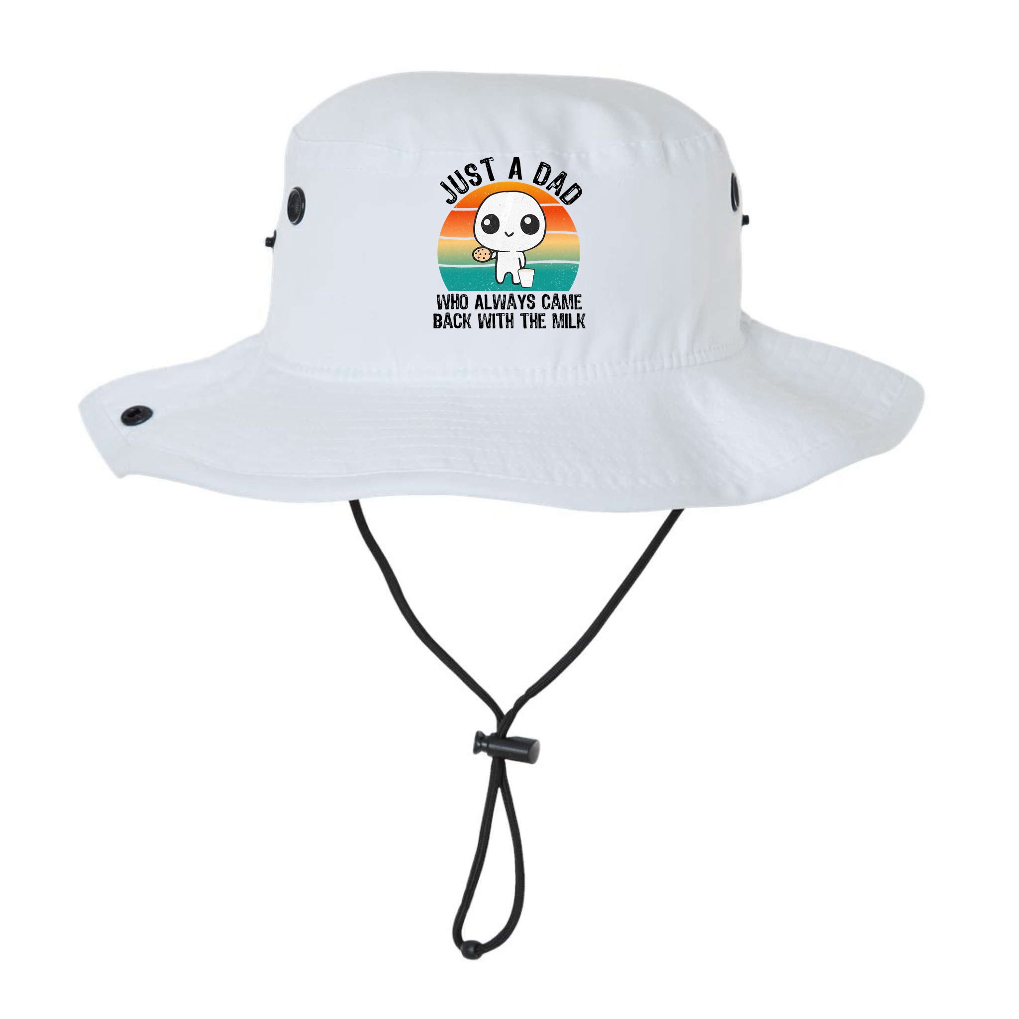 Just A Dad Who Always Came Back With The Milk, Father's Day  Bucket Hat