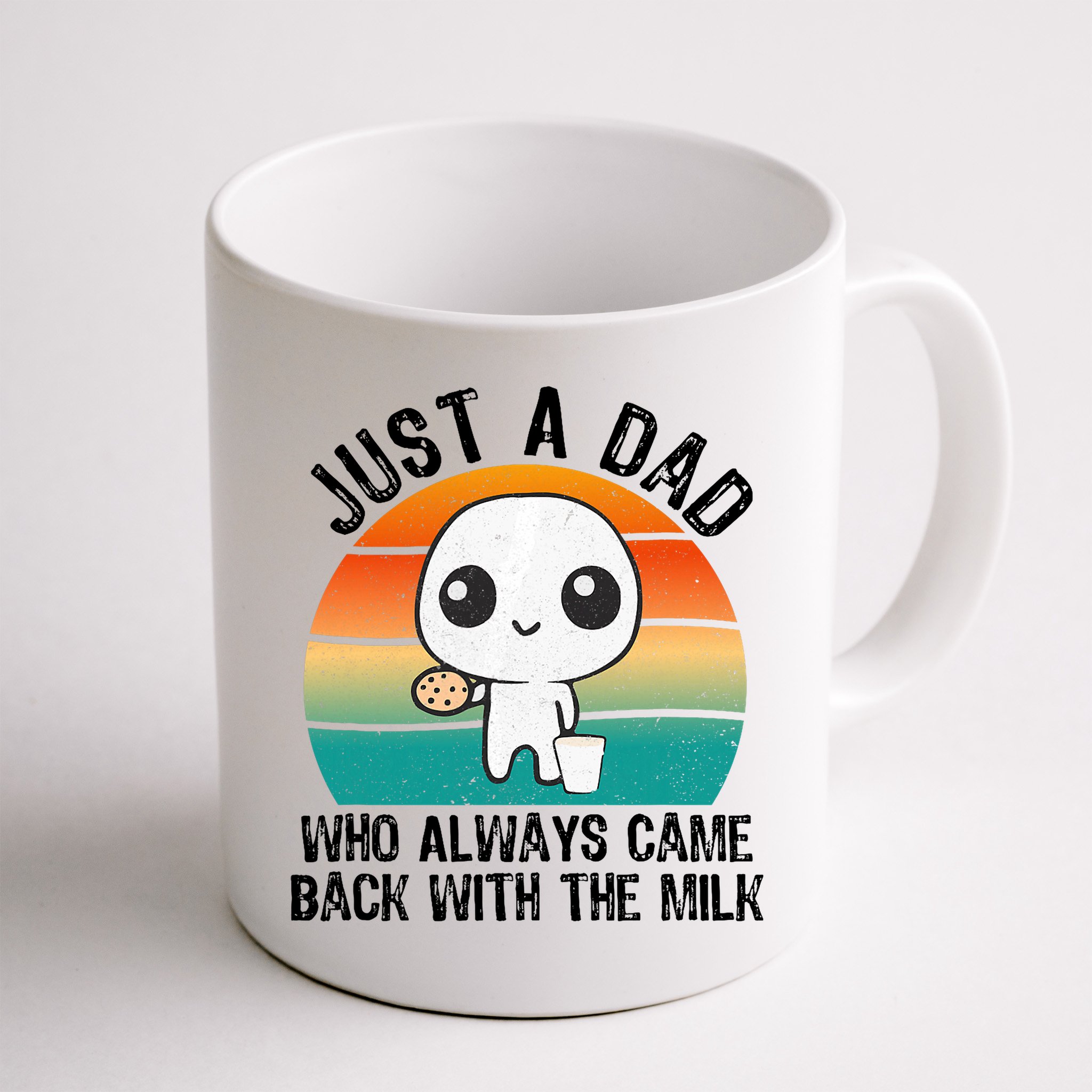 Just A Dad Who Always Came Back With The Milk, Father's Day  Mug
