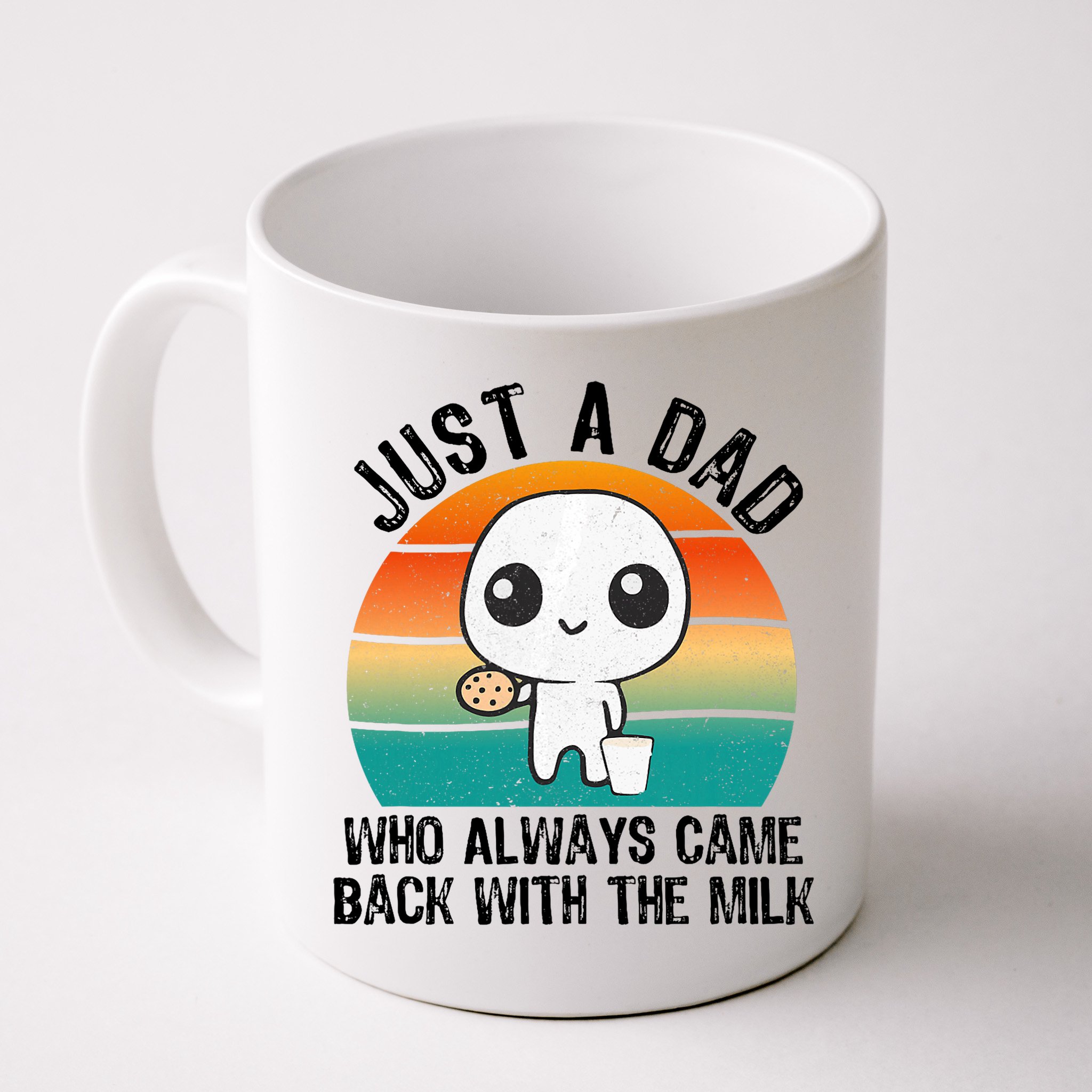 Just A Dad Who Always Came Back With The Milk, Father's Day  Mug