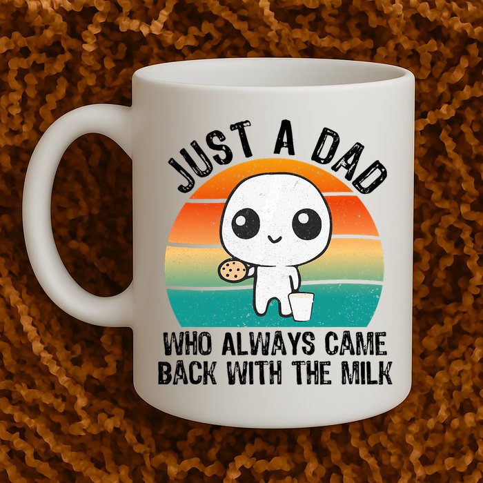Just A Dad Who Always Came Back With The Milk, Father's Day  Mug