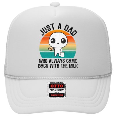 Just A Dad Who Always Came Back With The Milk, Father's Day  Trucker Hat