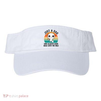 Just A Dad Who Always Came Back With The Milk, Father's Day  Visor