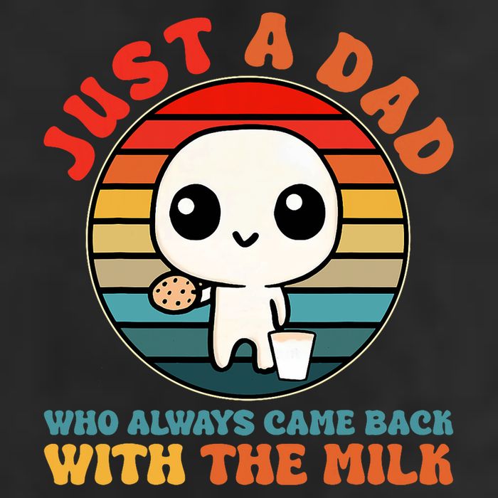 Just A Dad Who Always Came Back With The Milk Funny Father 15oz Campfire Ceramic Mug