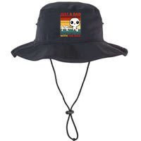 Just A Dad Who Always Came Back With The Milk Retro Father Legacy Cool Fit Booney Bucket Hat