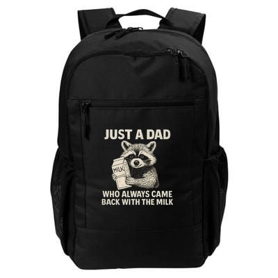 Just a Dad Who Always Came Back with the Milk Backpack