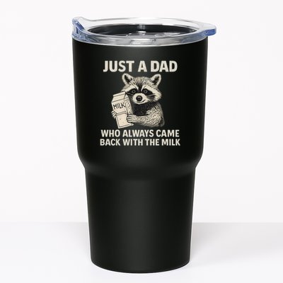 Just a Dad Who Always Came Back with the Milk Tumbler