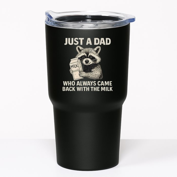 Just a Dad Who Always Came Back with the Milk Tumbler
