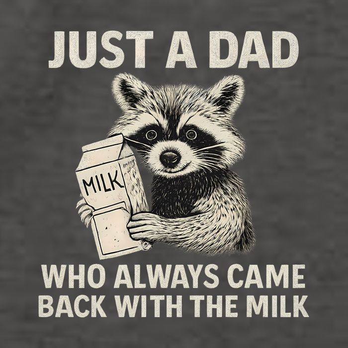 Just a Dad Who Always Came Back with the Milk Vector Backpack