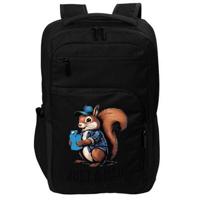 Just A Dad Who Always Came Back With The Milk Impact Tech Backpack
