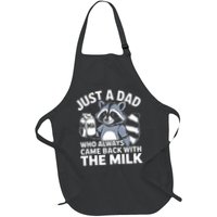 Just A Dad Who Always Came Back With The Milk Dad Apron
