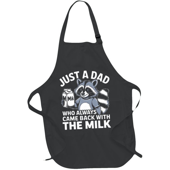 Just A Dad Who Always Came Back With The Milk Dad Apron
