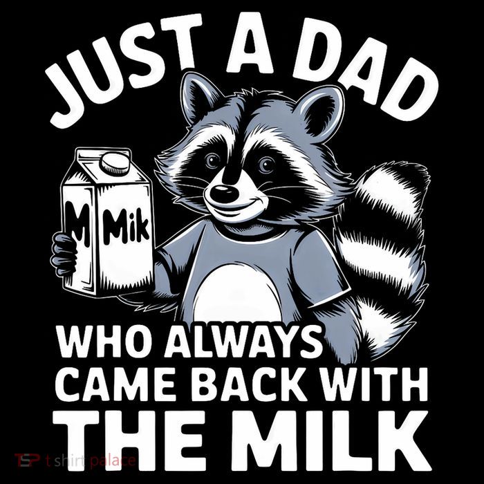 Just A Dad Who Always Came Back With The Milk Dad Cooling Performance Long Sleeve Crew