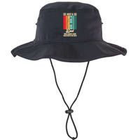 Just A Dad Who Always Came Back With The Milk Funny Retro Bucket Hat