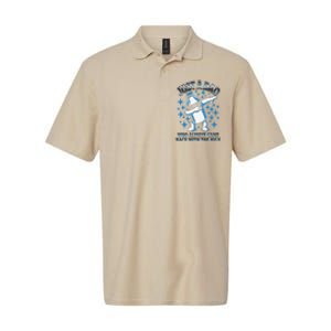 Just A Dad Who Always Came Back With The Milk FatherS Day Softstyle Adult Sport Polo