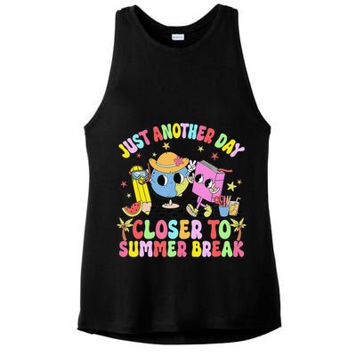 Just Another Day Closer To Summer Break Last Day Of School Ladies PosiCharge Tri-Blend Wicking Tank