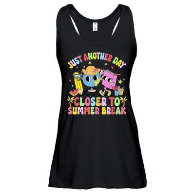 Just Another Day Closer To Summer Break Last Day Of School Ladies Essential Flowy Tank