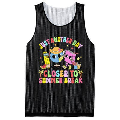 Just Another Day Closer To Summer Break Last Day Of School Mesh Reversible Basketball Jersey Tank