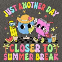 Just Another Day Closer To Summer Break Last Day Of School Cotton Canvas Backpack