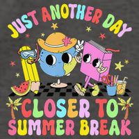 Just Another Day Closer To Summer Break Last Day Of School Vector Backpack