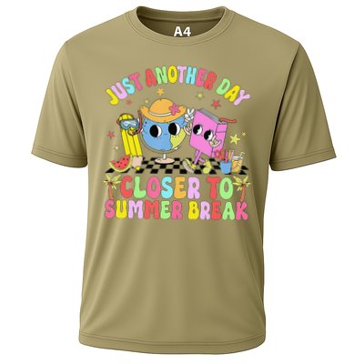 Just Another Day Closer To Summer Break Last Day Of School Cooling Performance Crew T-Shirt