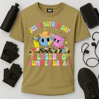 Just Another Day Closer To Summer Break Last Day Of School Cooling Performance Crew T-Shirt